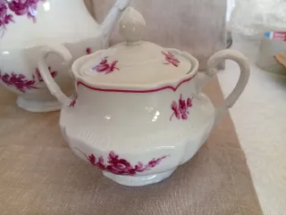 Conjunto Haviland Limoges Flores Rosas