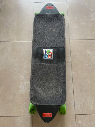 Omen Griffon Longboard Deck Negro