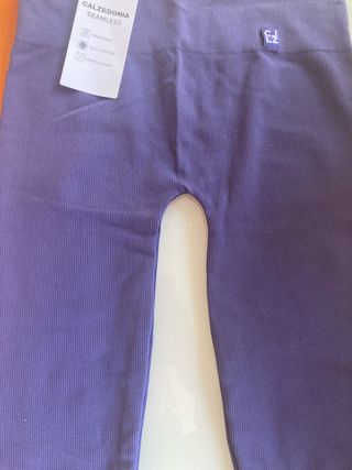 Leggings Calzedonia Morado Talla Única