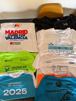Lot 7 T-shirt da corsa taglia M