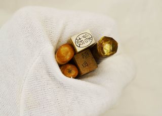 5 Sellos Hanko Japoneses Antiguos