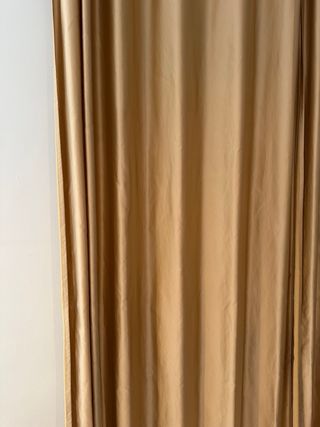 Cortinas doradas El Corte Inglés