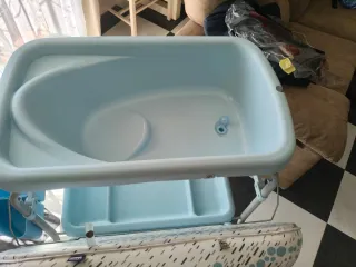 Pack Bebé, Mecedora , bañera cambiador y minicuna