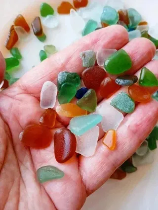 75 Vetri Marini per Artigianato e Mosaico