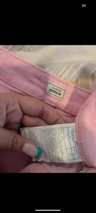 Shorts vaqueros rosas Pimkie Talla L