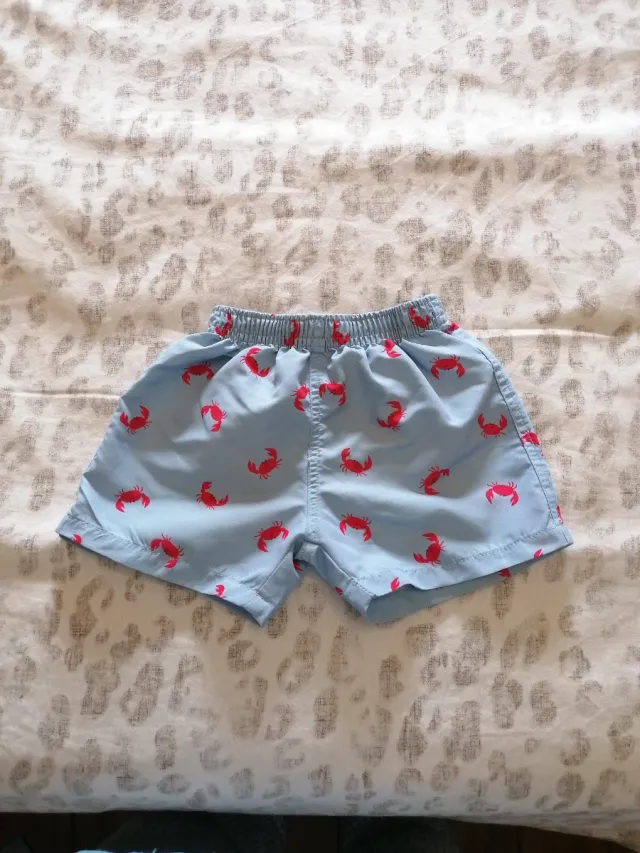Bañador niño 18 meses cangrejos