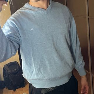 Jersey Burberry Vintage Azul