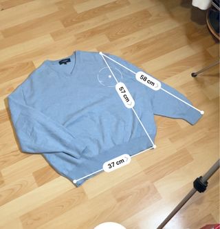 Jersey Burberry Vintage Azul