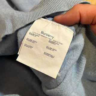 Jersey Burberry Vintage Azul