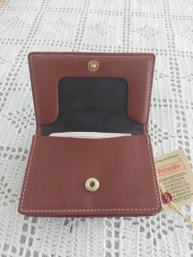 Cartera Pielnoble Marrón para Cinturón