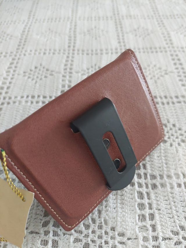 Cartera Pielnoble Marrón para Cinturón