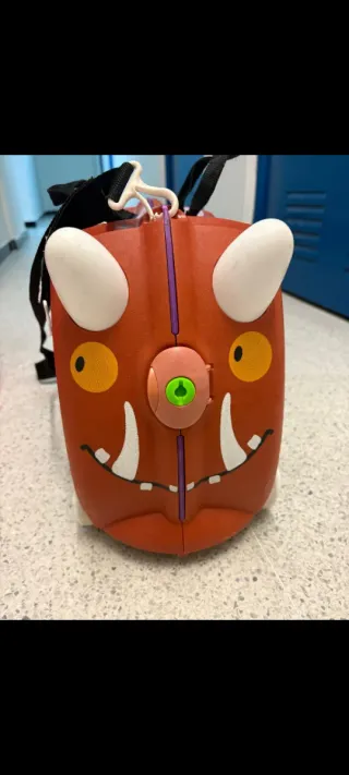 Maleta Trunki Infantil Naranja Gruffalo