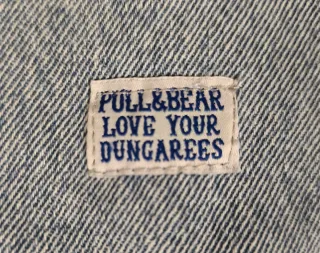 Peto vaquero Pull&Bear mujer XL