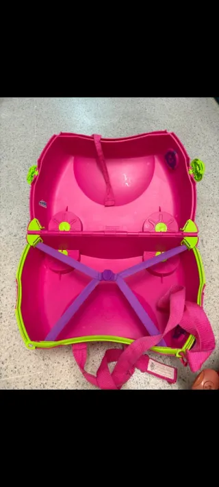 Maleta Trunki Infantil Rosa
