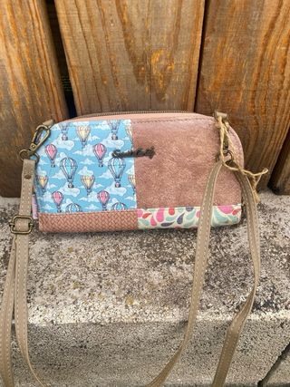 Bolso estampado niña y molino