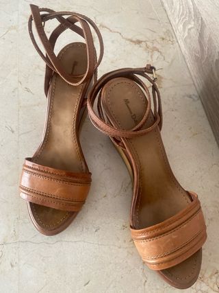 Sandalias Massimo Dutti Marrones