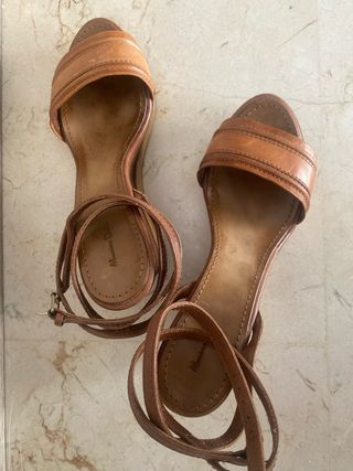 Sandalias Massimo Dutti Marrones