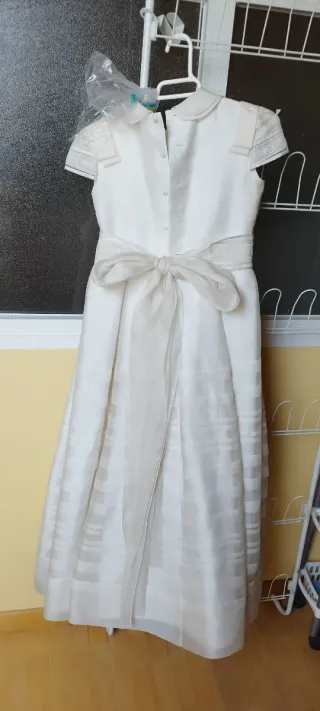 Vestido de Comunión Blanco roto