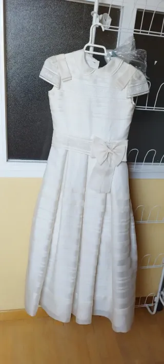 Vestido de Comunión Blanco roto
