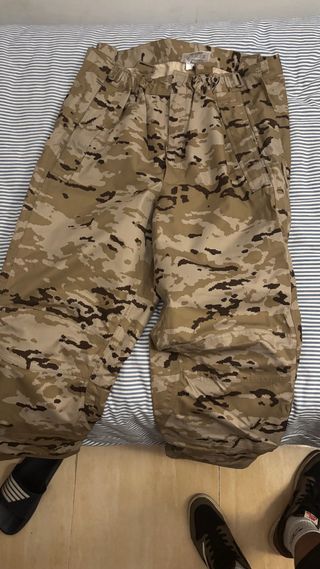 Pantalón impermeable árido beige/marrón