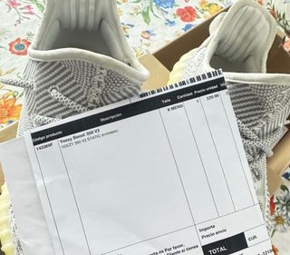 Adidas Yeezy Boost 350 V2 Gris Blanco