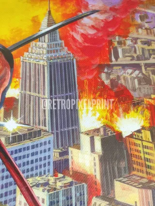 NINJA GAIDEN lona 50x70cm