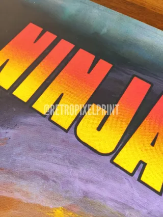 NINJA GAIDEN lona 50x70cm