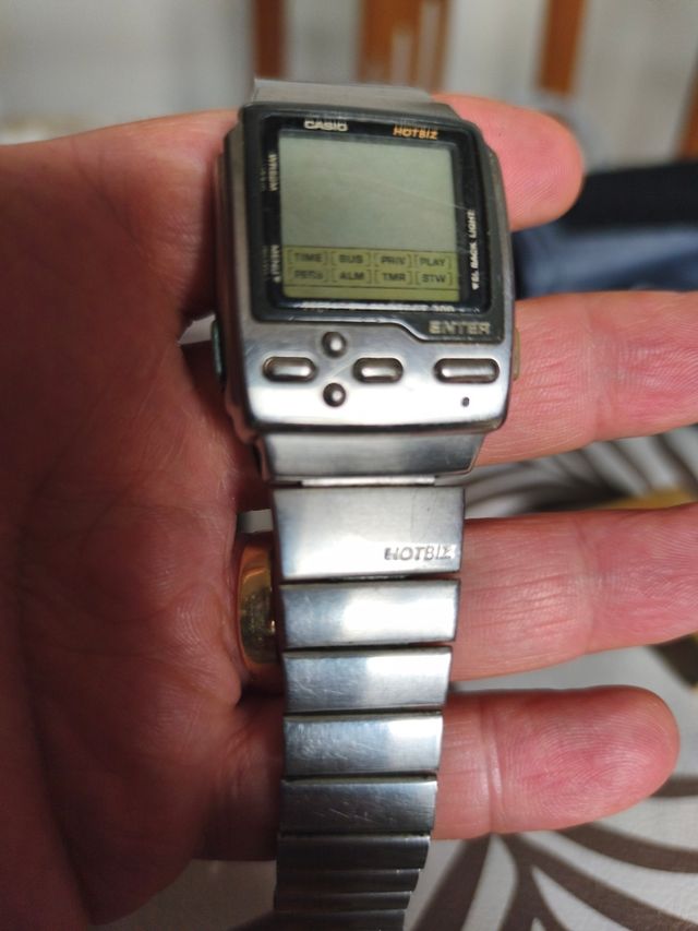 Reloj Casio HOTBIZ vintage para piezas y/o/u repar