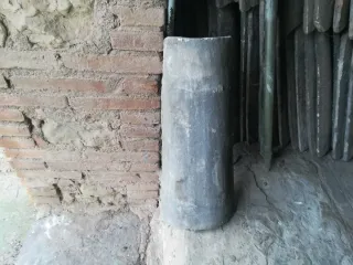 Tejas antiguas de barro