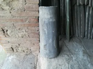 Tejas antiguas de barro