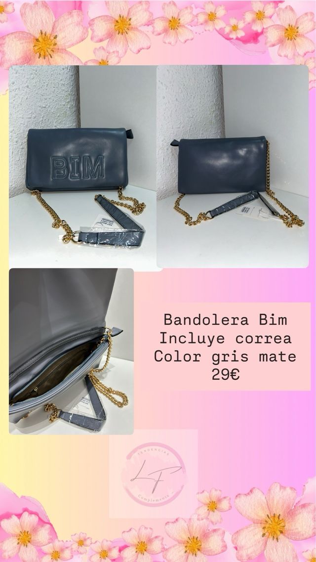 variedad en bolsos nuevos