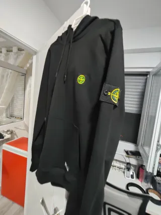 Sudadera Stone Island Negra