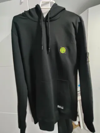 Sudadera Stone Island Negra
