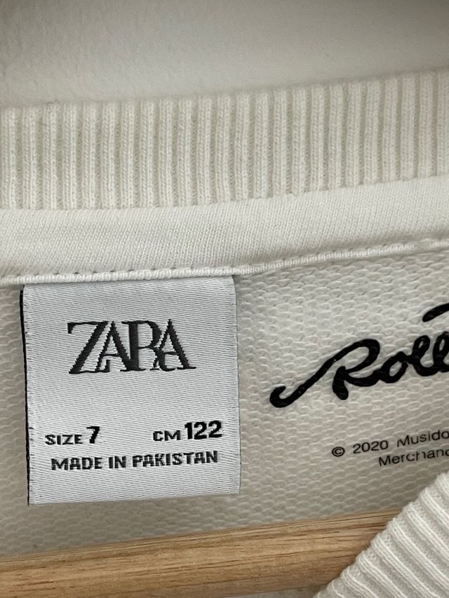 Jersey niño The Rolling Stones blanco