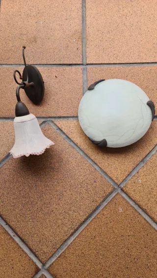 Aplique y lámpara de techo