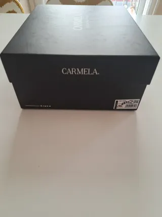 Sandalias cuña piel Carmela camel