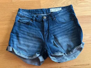 Shorts vaqueros mujer azul oscuro