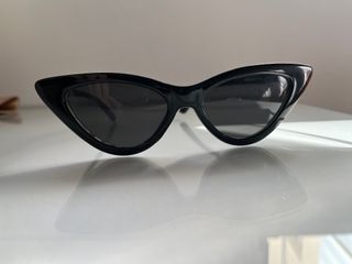 Gafas de sol Springfield negras ojo de gato + fund