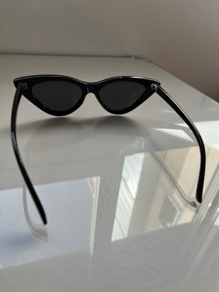 Gafas de sol Springfield negras ojo de gato + fund