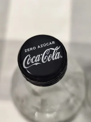 3 bottiglie di vetro Coca-Cola da 1 litro