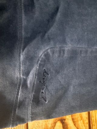 Sudadera Desigual Azul con Parches