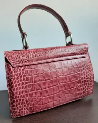 Bolso piel Vintage Tosca Blu