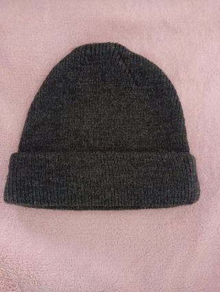 Gorro de lana Caroche gris oscuro