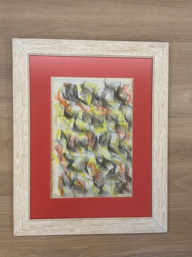 Cuadro Manolo Paz pintuta abstracto