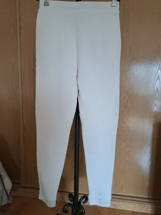 Pantalón jogger beige Mango