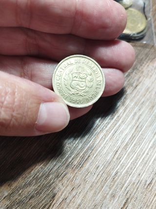 Moneda 5 Soles Peruanos 1976