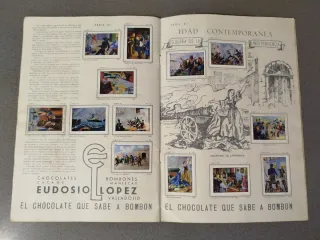 LOTE 2 Álbumes de Cromos COMPLETOS: EUDOSIO LÓPEZ