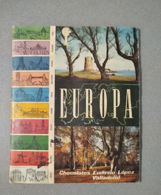 LOTE 2 Álbumes de Cromos COMPLETOS: EUDOSIO LÓPEZ