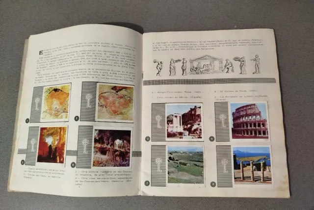 LOTE 2 Álbumes de Cromos COMPLETOS: EUDOSIO LÓPEZ