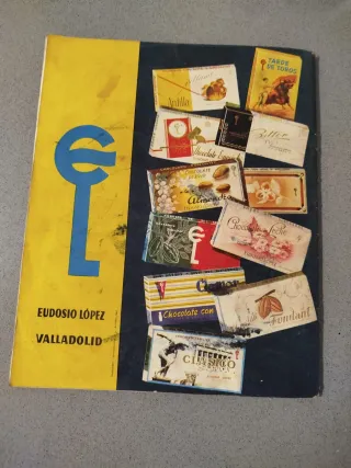 LOTE 2 Álbumes de Cromos COMPLETOS: EUDOSIO LÓPEZ